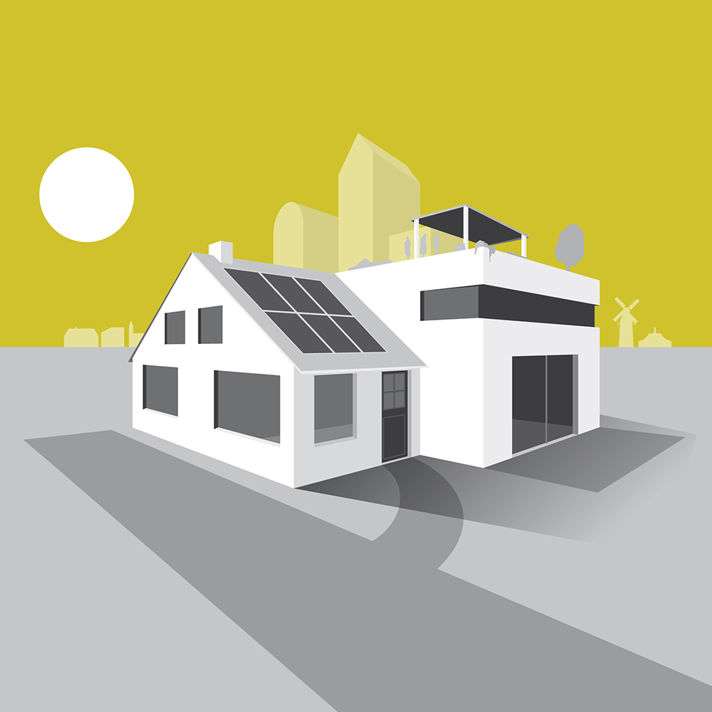 Redaktionelle Grafik Wohnen & Leben